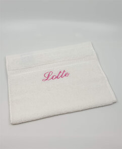  Gastendoekje geborduurd