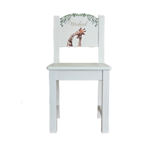 Houten Kinderstoel met Kleurenprint