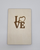 Houten kaart "Love"